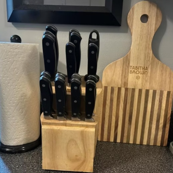 Shaped Wood Cutting Board with Handle - Tabitha Brown for Target: Tabitha Brown - Picture 8 of 8